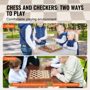 Magnetic  Chess and Checkers  Set