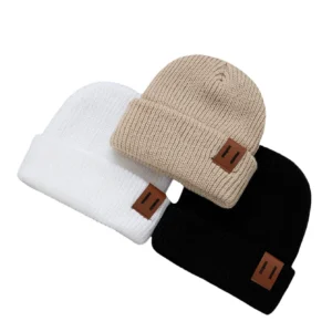 3pcs Kids Knit Beanie Hats