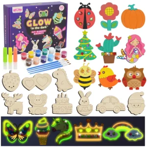DIY Wooden Magnets Crafts Kit