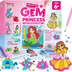 Diamond Gem Painting Kit  Ages 6-12