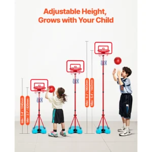 Kids Adjustable Basketball Hoop