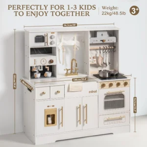 Wooden Play Kitchen